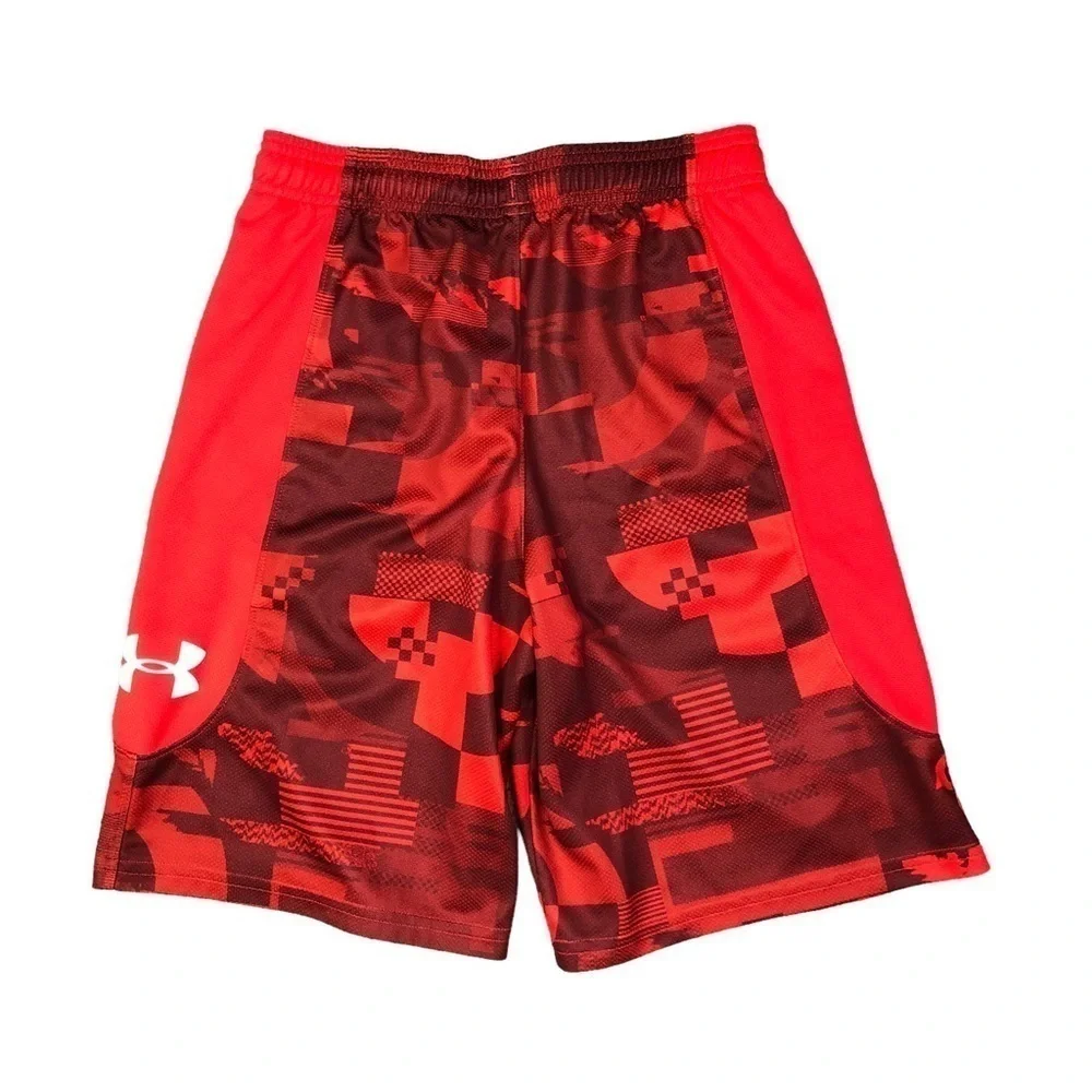 Under Armour basketball shorts elastic waist loose fit
